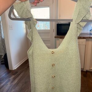 Mine Cozy Sage Green Textile